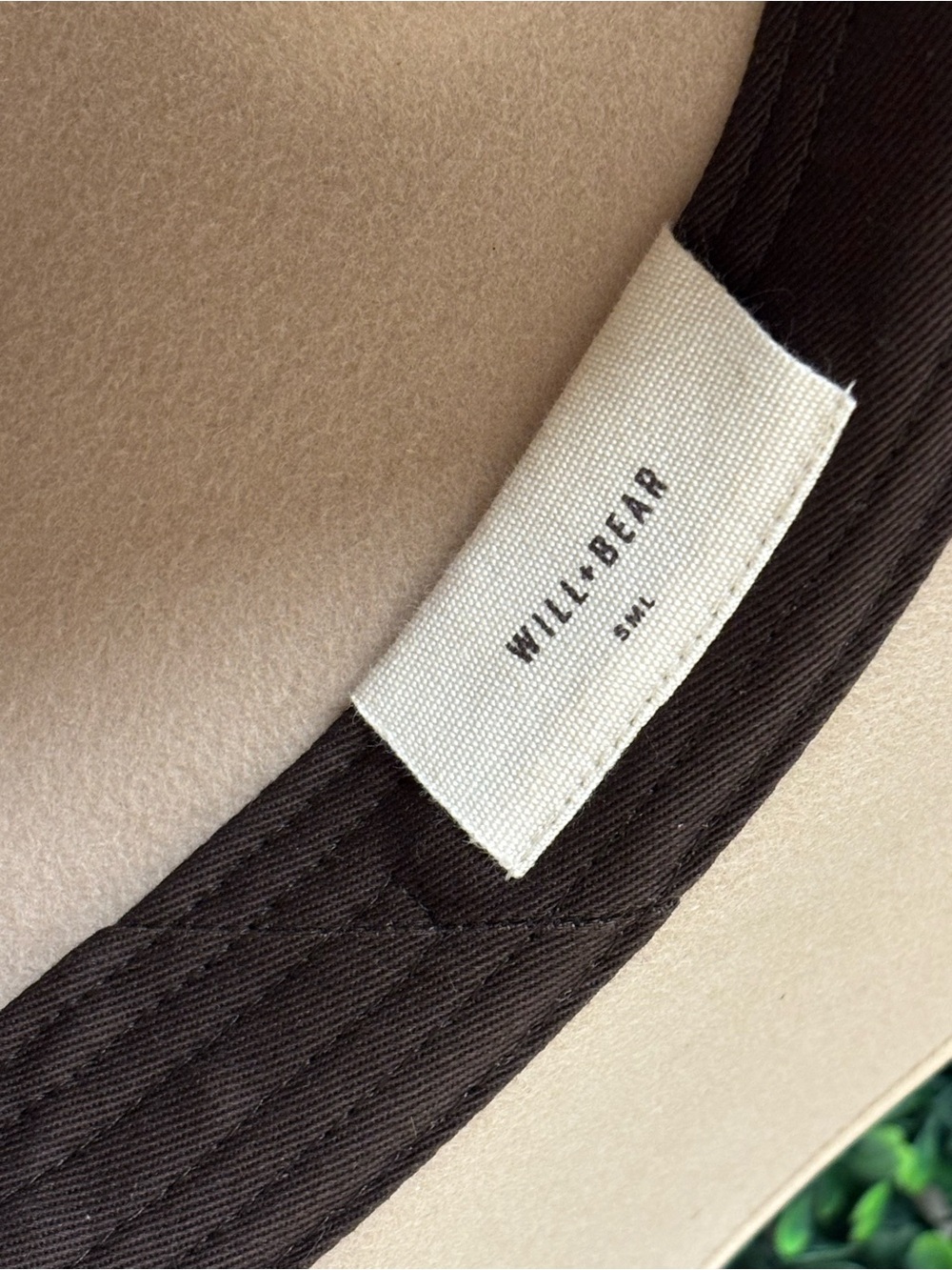 Will + Bear Felt Sun Hat, Andy Cream - Small - Picture 6 of 9